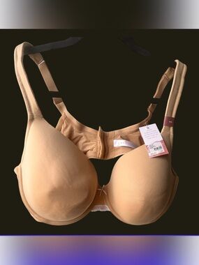 Cacique Women's Nude T-Shirt Bra - Smooth Full Coverage 46D NWT